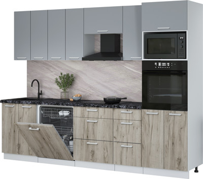 Кухонный гарнитур, Мила Лайт 2.8-ПМ1
Кухонный гарнитур, Мила Лайт 2.8-ПМ1