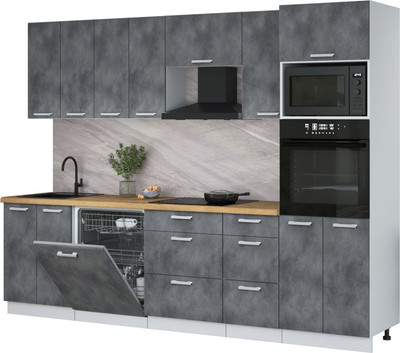 Кухонный гарнитур, Мила Лайт 2.8-ПМ1
Кухонный гарнитур, Мила Лайт 2.8-ПМ1