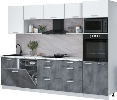 Кухонный гарнитур, Мила Лайт 2.9-ПМ1
Кухонный гарнитур, Мила Лайт 2.9-ПМ1