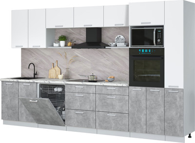 Кухонный гарнитур, Мила Лайт 3.5-ПМ1
Кухонный гарнитур, Мила Лайт 3.5-ПМ1