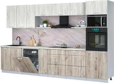 Кухонный гарнитур, Мила Лайт 3.5-ПМ1-2
Кухонный гарнитур, Мила Лайт 3.5-ПМ1-2