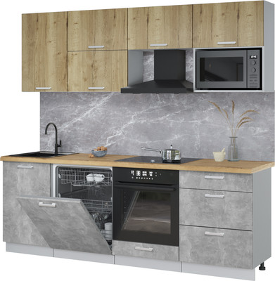 Кухонный гарнитур, Мила Лайт 2.3-ПМ2
Кухонный гарнитур, Мила Лайт 2.3-ПМ2