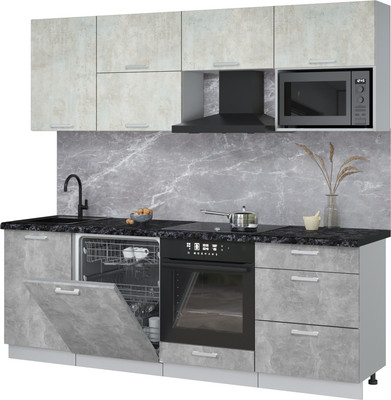 Кухонный гарнитур, Мила Лайт 2.3-ПМ2 
Кухонный гарнитур, Мила Лайт 2.3-ПМ2