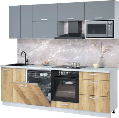 Кухонный гарнитур, Мила Лайт 2.4-ПМ2
Кухонный гарнитур, Мила Лайт 2.4-ПМ2