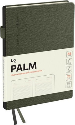 Ежедневник, Palm. Dark khaki А6 / DuA6_61324
Ежедневник, Palm. Dark khaki А6 / DuA6_61324
