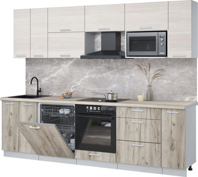 Кухонный гарнитур, Мила Лайт 2.7-ПМ2
Кухонный гарнитур, Мила Лайт 2.7-ПМ2