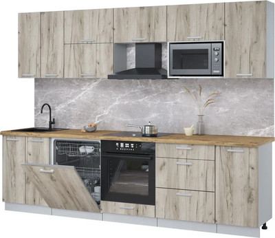 Кухонный гарнитур, Мила Лайт 2.8-ПМ2
Кухонный гарнитур, Мила Лайт 2.8-ПМ2