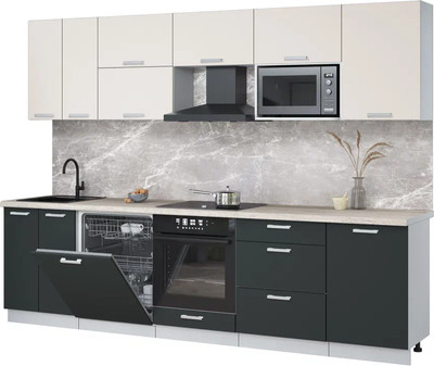 Кухонный гарнитур, Мила Лайт 2.9-ПМ2
Кухонный гарнитур, Мила Лайт 2.9-ПМ2