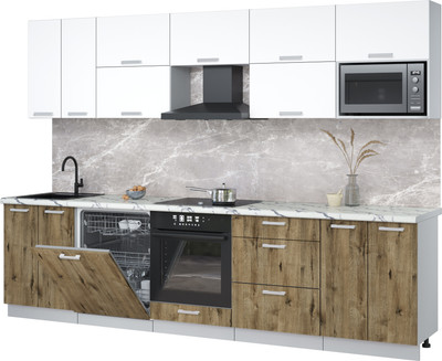 Кухонный гарнитур, Мила Лайт 3.0-ПМ2
Кухонный гарнитур, Мила Лайт 3.0-ПМ2