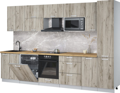 Кухонный гарнитур, Мила Лайт 3.2-ПМ2 
Кухонный гарнитур, Мила Лайт 3.2-ПМ2