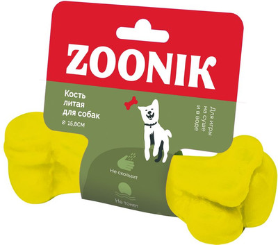 Игрушка для собак, Кость литая / 164136-35
Игрушка для собак, Кость литая / 164136-35