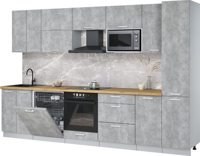 Кухонный гарнитур, Мила Лайт 3.2-ПМ2
Кухонный гарнитур, Мила Лайт 3.2-ПМ2