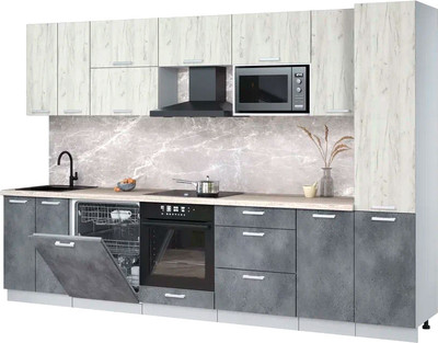 Кухонный гарнитур, Мила Лайт 3.2-ПМ2
Кухонный гарнитур, Мила Лайт 3.2-ПМ2