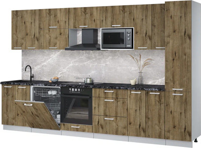 Кухонный гарнитур, Мила Лайт 3.4-ПМ2 
Кухонный гарнитур, Мила Лайт 3.4-ПМ2