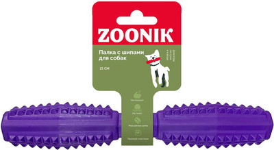 Игрушка для собак, Палка литая с шипами / 164193-07
Игрушка для собак, Палка литая с шипами / 164193-07