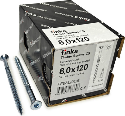 Шуруп, Timber Screws CS Конструкционный по дереву TORX40 8x120 потай
Шуруп, Timber Screws CS Конструкционный по дереву TORX40 8x120 потай