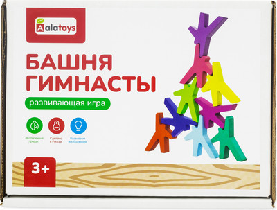 Развивающий игровой набор, Башня гимнасты / БШ07
Развивающий игровой набор, Башня гимнасты / БШ07