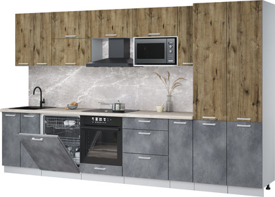 Кухонный гарнитур, Мила Лайт 3.5-ПМ2
Кухонный гарнитур, Мила Лайт 3.5-ПМ2