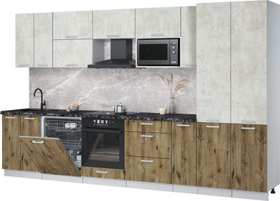 Кухонный гарнитур, Мила Лайт 3.5-ПМ2
Кухонный гарнитур, Мила Лайт 3.5-ПМ2