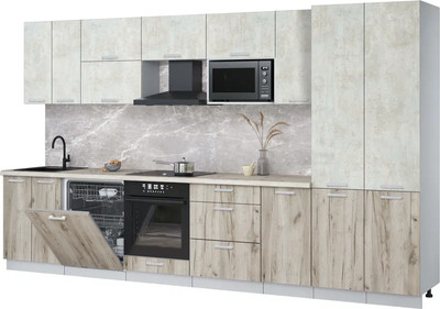 Кухонный гарнитур, Мила Лайт 3.6-ПМ2
Кухонный гарнитур, Мила Лайт 3.6-ПМ2