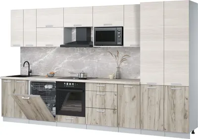 Кухонный гарнитур, Мила Лайт 3.6-ПМ2
Кухонный гарнитур, Мила Лайт 3.6-ПМ2