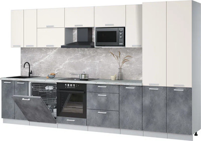 Кухонный гарнитур, Мила Лайт 3.6-ПМ2
Кухонный гарнитур, Мила Лайт 3.6-ПМ2