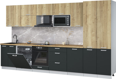 Кухонный гарнитур, Мила Лайт 3.7-ПМ2
Кухонный гарнитур, Мила Лайт 3.7-ПМ2