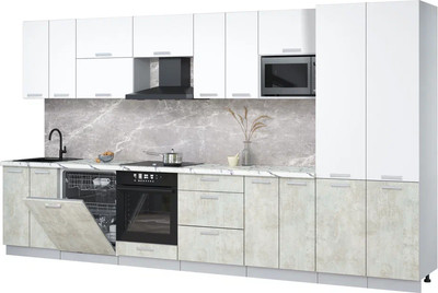 Кухонный гарнитур, Мила Лайт 3.8-ПМ2
Кухонный гарнитур, Мила Лайт 3.8-ПМ2