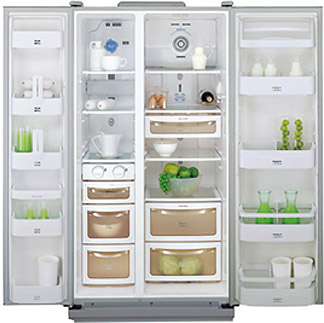 Холодильник с морозильником Daewoo FRS-2021IAL - Общий вид