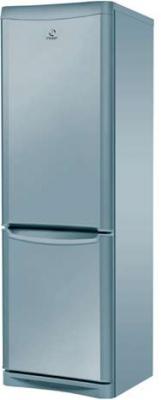 Холодильник с морозильником Indesit BA 20 X - Вид спереди