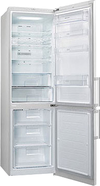 Холодильник с морозильником LG GA-B489BVQA - общий вид