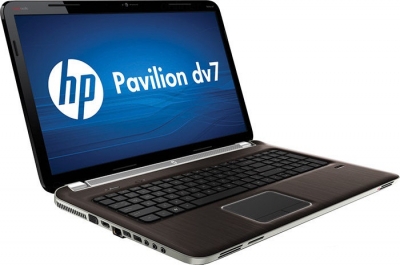 Ноутбук HP PAVILION dv7-6025sr - сбоку