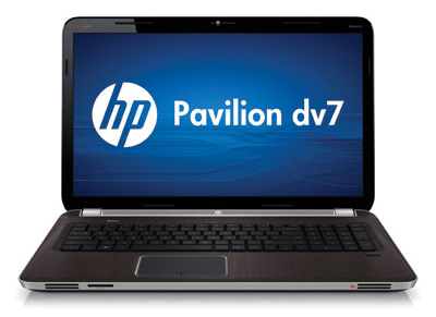 Ноутбук HP PAVILION dv7-6000er - спереди