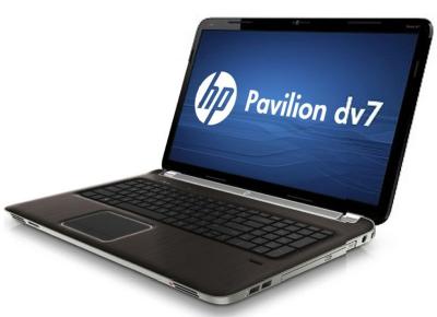 Ноутбук HP PAVILION dv7-6000er - сбоку