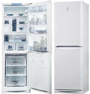 Холодильник с морозильником Indesit NBHA 20 - общий вид