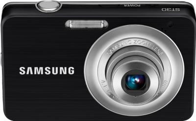 Компактный фотоаппарат Samsung ST30 (EC-ST30ZZBPBRU) Black - общий вид