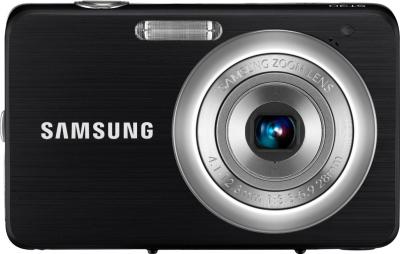 Компактный фотоаппарат Samsung ST30 (EC-ST30ZZBPBRU) Black - вид спереди