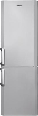 Холодильник с морозильником Beko CN332120S - вид спереди