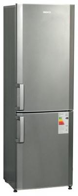 Холодильник с морозильником Beko CS338020S - вид спереди