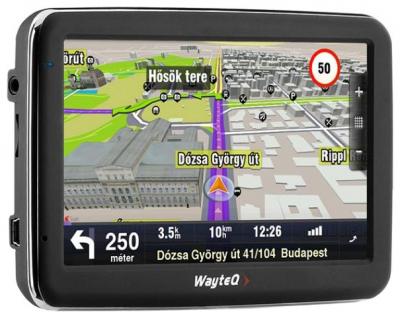 GPS навигатор Wayteq x990 Aura - общий вид