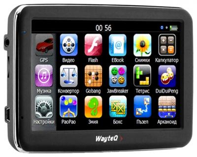 GPS навигатор Wayteq x850 - общий вид