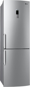 Холодильник с морозильником LG GA-B429BLQA - общий вид