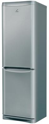 Холодильник с морозильником Indesit NBA 20 NX - вид спереди