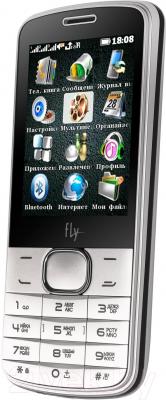 Мобильный телефон Fly TS111 (белый) - общий вид