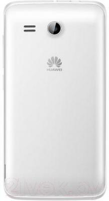 Смартфон Huawei Ascend Y511 (белый) - вид сзади