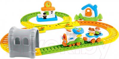Железная дорога игрушечная Weina Музыкальный паровозик (2115) - общий вид