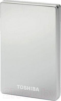 Внешний жесткий диск Toshiba StorE Alu2 2.5" 320GB HDD Silver (PX1624E­1HC2) - общий вид