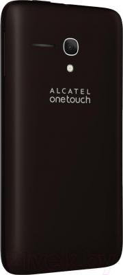 Смартфон Alcatel One Touch POP D5 / 5038D (темный шоколад) - вид сзади
