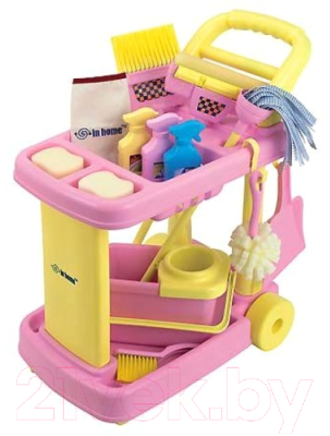 Набор хозяйственный игрушечный RedBox Тележка для уборки дома 21121