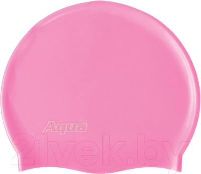 Шапочка для плавания Aqua 352-07310 (розовый) - общий вид